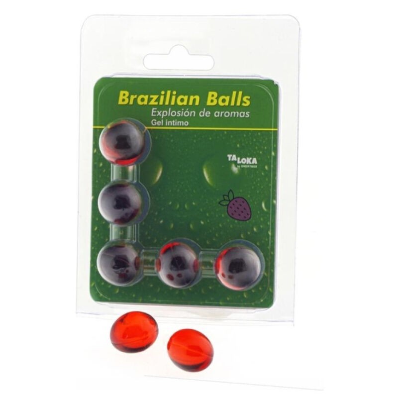 5 boules brésiliennes gel intime fraise 5 boules brésiliennes gel intime fraise
