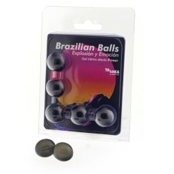 5 balles brésiliennes gel excitant effet puissant