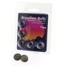 5 balles brésiliennes gel excitant effet puissant