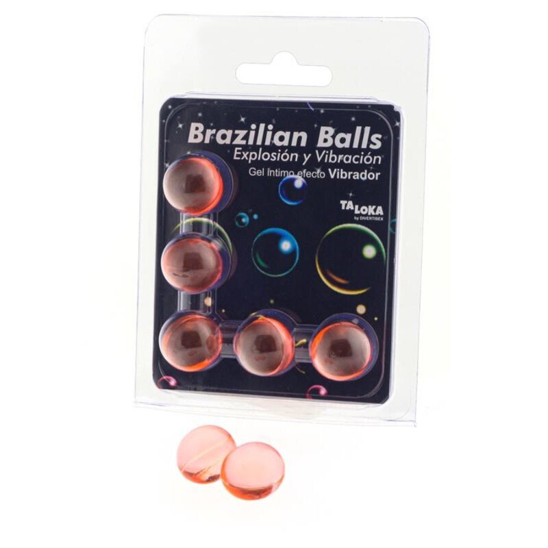 5 balles brésiliennes gel excitant effet vibrant 5 balles brésiliennes gel excitant effet vibrant