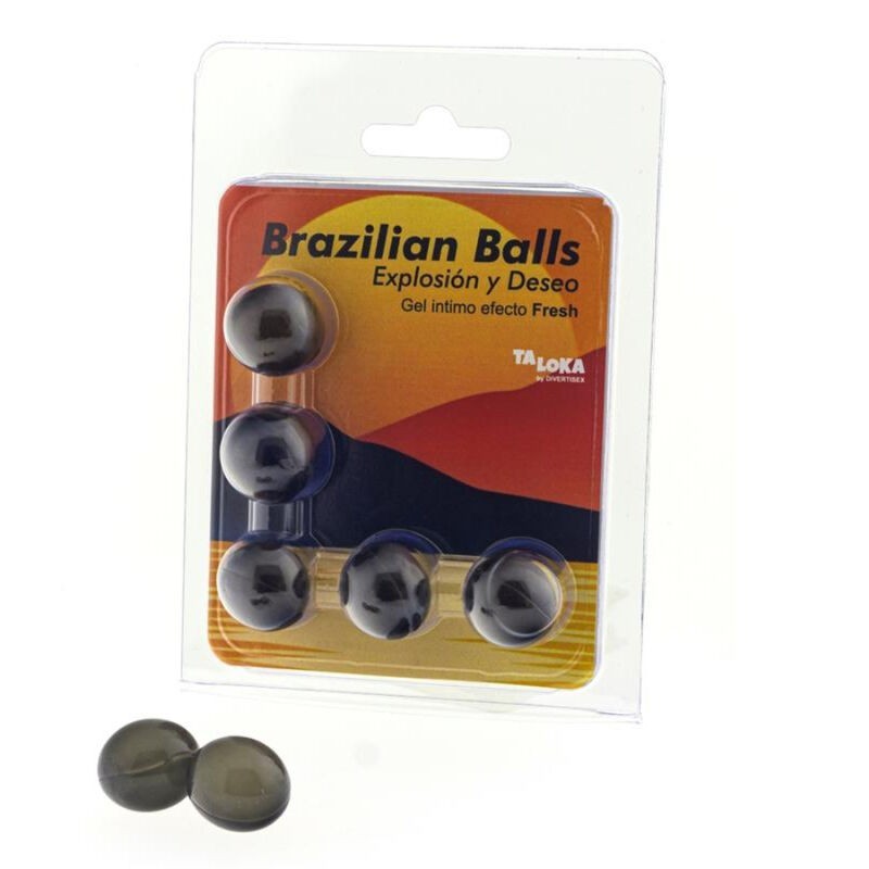 5 boules brésiliennes gel excitant effet frais 5 boules brésiliennes gel excitant effet frais