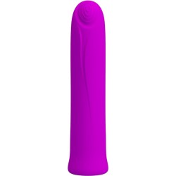 vibrateur curtis mini super power 12 vibrations en silicone violette