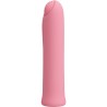 vibrateur curtis mini super power 12 vibrations en silicone rose