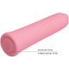 vibrateur curtis mini super power 12 vibrations en silicone rose