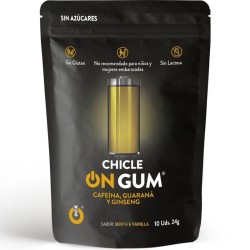 on caffeine, ginseng and guarana gum 10 units