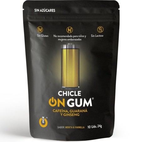 on caffeine, ginseng and guarana gum 10 units