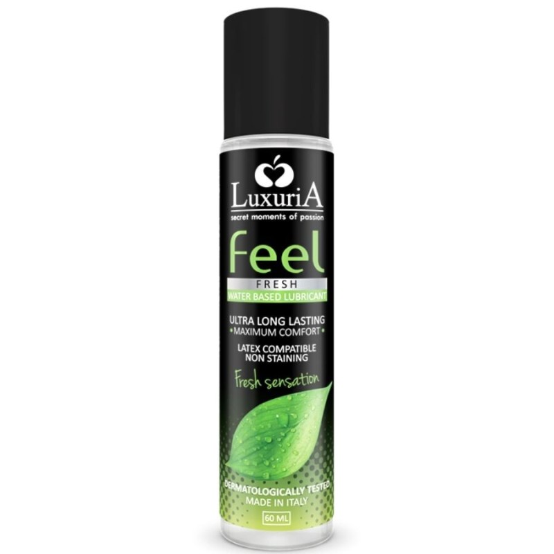 luxuria lubrifiant base d'eau feel fresh sensation 60 ml luxuria lubrifiant base d'eau feel fresh sensation 60 ml