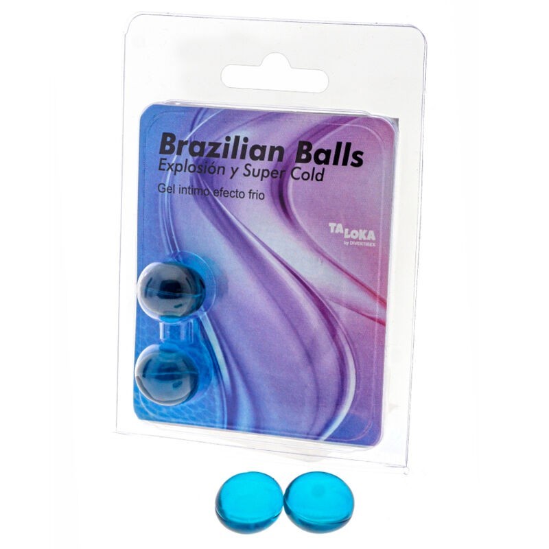 2 boules brésiliennes gel excitant effet froid 2 boules brésiliennes gel excitant effet froid