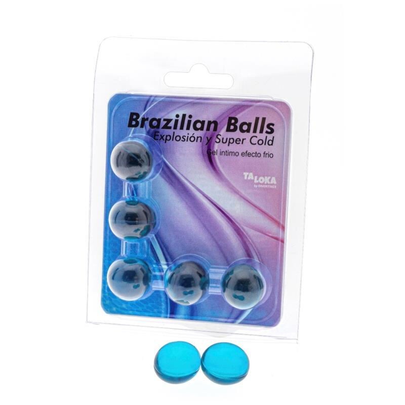 5 boules brésiliennes gel excitant effet froid 5 boules brésiliennes gel excitant effet froid