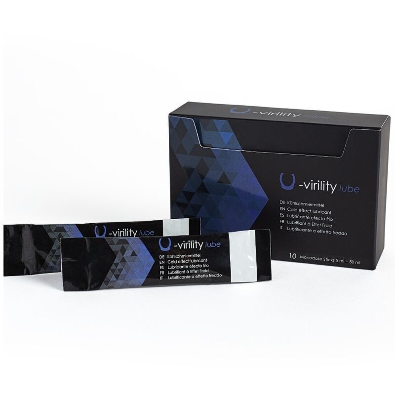 u-virility lube lubrifiant effet froid 10 x 5 ml u-virility lube lubrifiant effet froid 10 x 5 ml