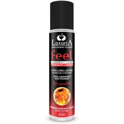 luxuria lubrifiant base d'eau feel hot sensation 60 ml