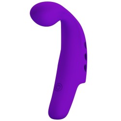 vibrateur  doigt rechargeable gorgon violet
