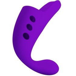vibrateur  doigt rechargeable gorgon violet