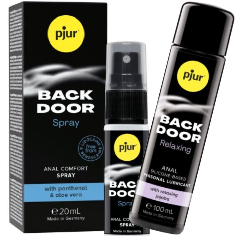 back door ensemble de lubrifiant anal et spray back door ensemble de lubrifiant anal et spray