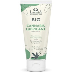 luxuria lubrifiant base d'eau bio cannabis 50 ml