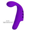 vibrateur  doigt rechargeable gorgon violet