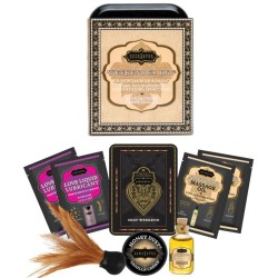 weekender kit en étain vanille crème vanille