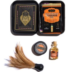 weekender kit en étain poignée tropicale