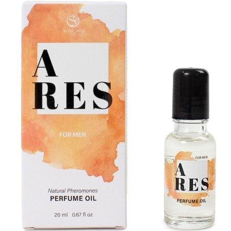 ares parfum naturel phéromones en huile pour homme 20 ml