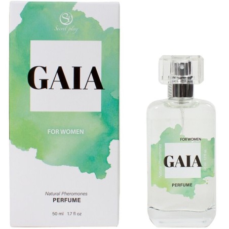 gaia parfum naturel phéromones spray pour femme 50 ml