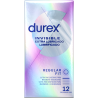 invisible extra lubrifié 12 unités