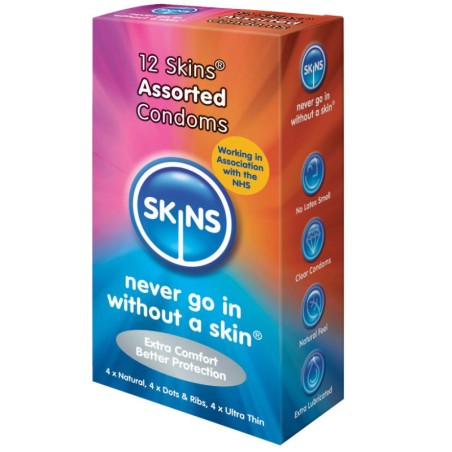préservatifs assortis pack de 12