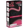 lady condom préservatifs féminins sans latex avec porte-jarretelles 3 unités