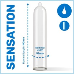 préservatifs sensibles ultra mince 3 unités