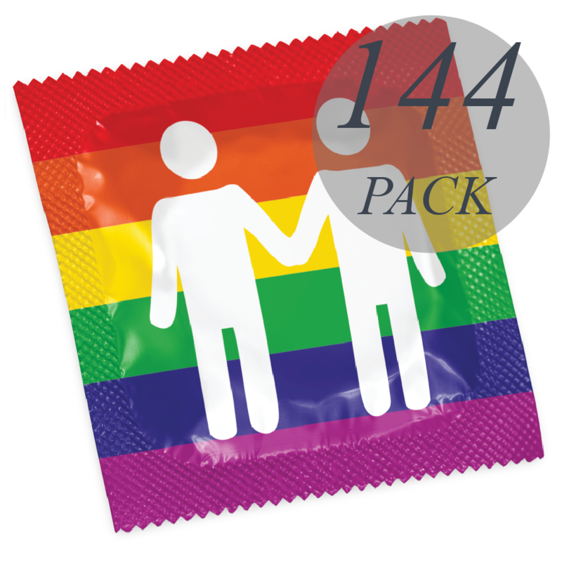 préservatifs format gay pride 144 pack