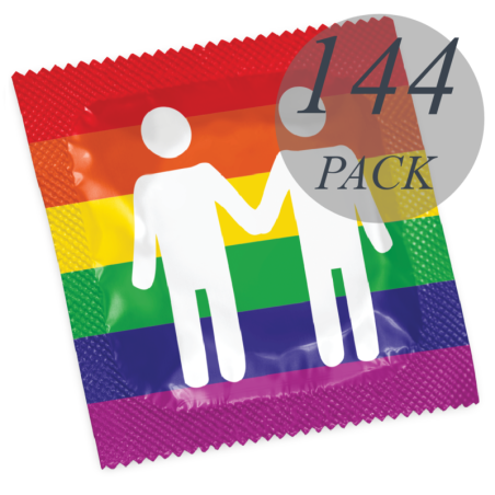 préservatifs format gay pride 144 pack
