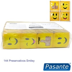 préservatifs smiley sac 144 unités