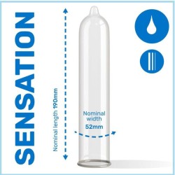 préservatifs sensibles sac 144 unités