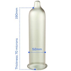 préservatifs effet chauffant sac 144 unités