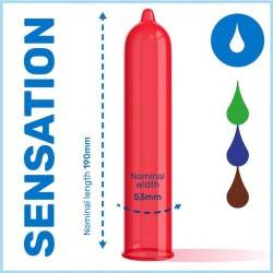 préservatifs eco pack saveurs sac 288 unités