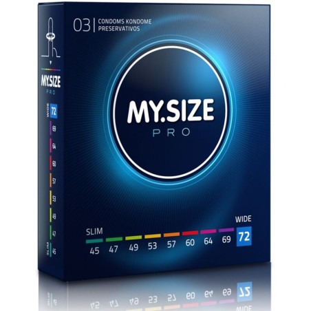 pro préservatifs 72 mm 3 unités
