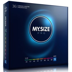 pro préservatifs 72 mm 36 unités