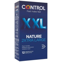 préservatifs nature 2xtra grands xxl - 12 unités