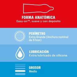 préservatifs sensibles xl 10 unités