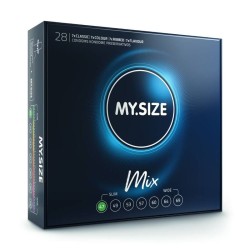 mix préservatifs 47 mm 28 unités