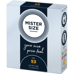 préservatif taille m 53 mm (3 unités)