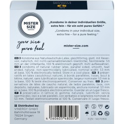 préservatif taille m 53 mm (3 unités)