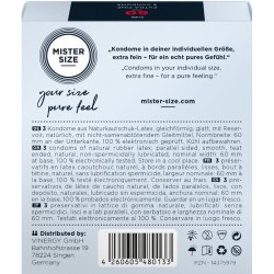 préservatif taille xl 60 mm (3 unités)