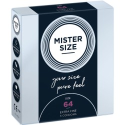 préservatifs taille xxl 64 mm (3 unités)