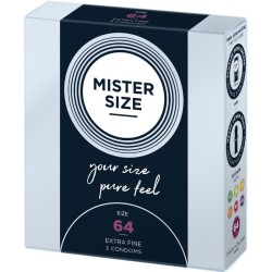 préservatifs taille xxl 64 mm (3 unités)