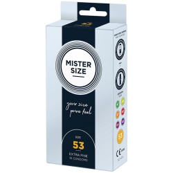 préservatif taille m 53 mm (10 unités)