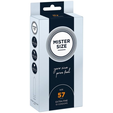 préservatif taille l 57 mm (10 unités)