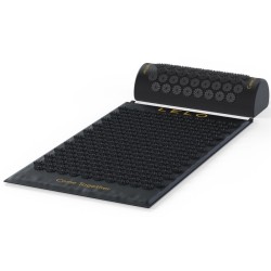 tapis d'acupression pour massage corporel noir