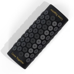 tapis d'acupression pour massage corporel noir
