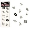 ensemble de 10 tatouages temporaires candy collection
