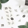ensemble de 10 tatouages temporaires candy collection